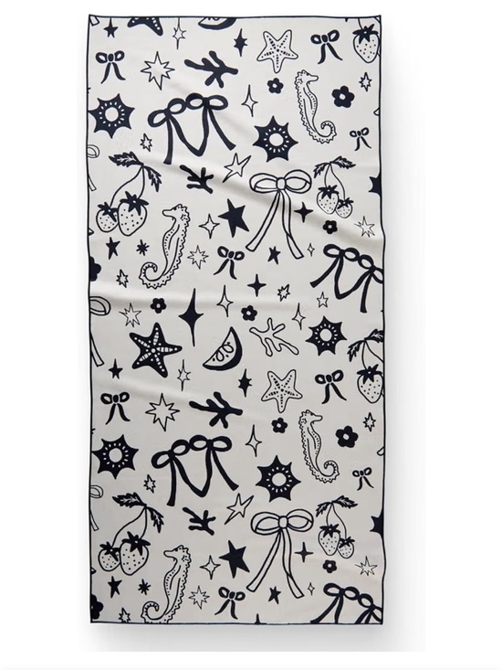 Geometry Other - 🖤GEOMETRY Micro-Loop Beach Towel – Quick-Dry, Sand-Resistant (Earth & Sea)